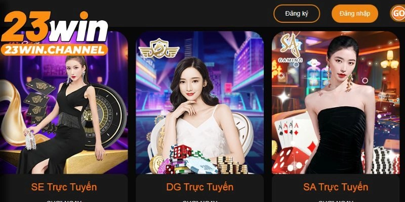 Casino 23WIN siêu hấp dẫn cùng kho game cực chất