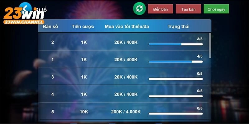 Các ưu điểm của game xì tố 23Win